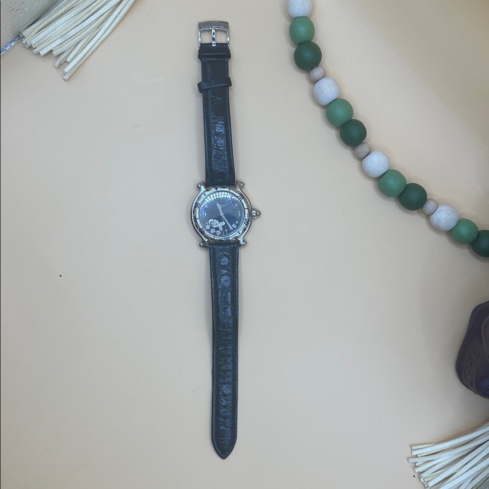 CHOPARD Happy Sport Floating Fish Deep Blue Y2K Watch - Picture 7 of 16